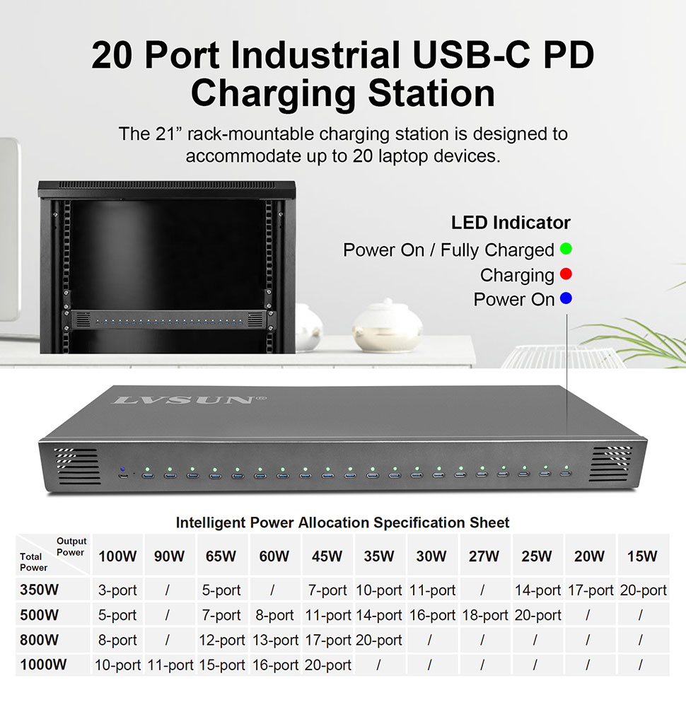 USB-C Charging Station